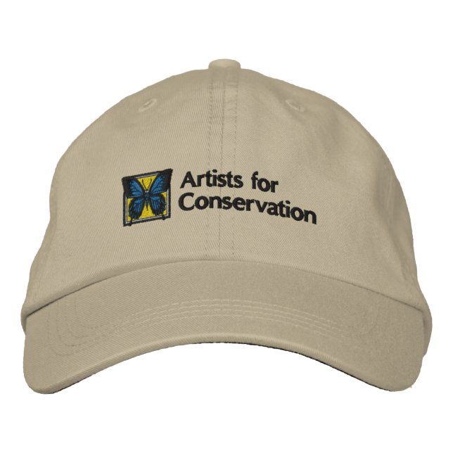Brodée Casquette de l'AFC (kaki) (Devant)