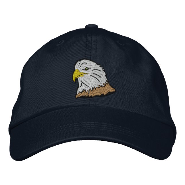 Brodée Casquette de l'aigle patriotique américain (Devant)