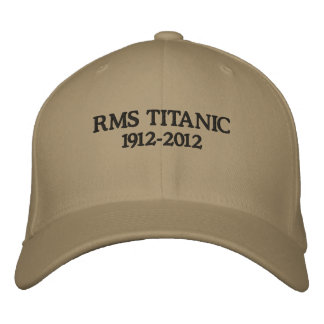 Brodée Casquette de l'anniversaire Titanic