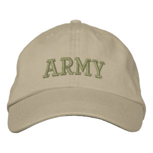 BRODÉE CASQUETTE DE L'ARMÉE