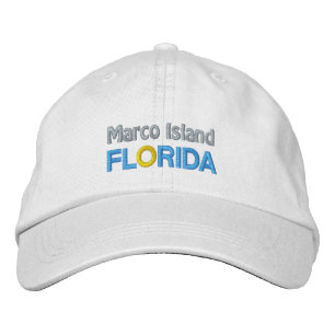 Brodée CASQUETTE de l'ÎLE MARCO