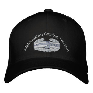 Brodée Casquette de l'insigne d'action de combat vétéran 