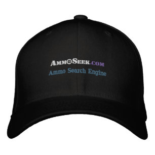 Brodée Casquette de logo AmmoSeek avec le texte du moteur