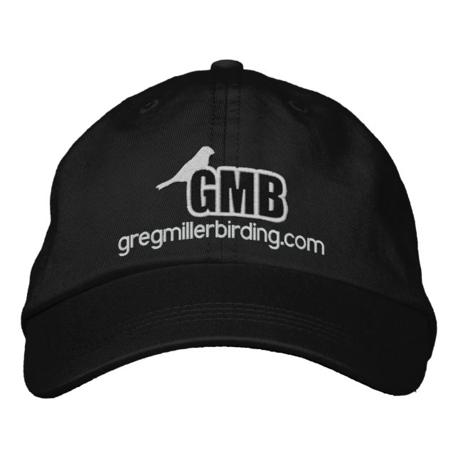 Brodée Casquette de logo brodé de base GMB avec point dou (Devant)
