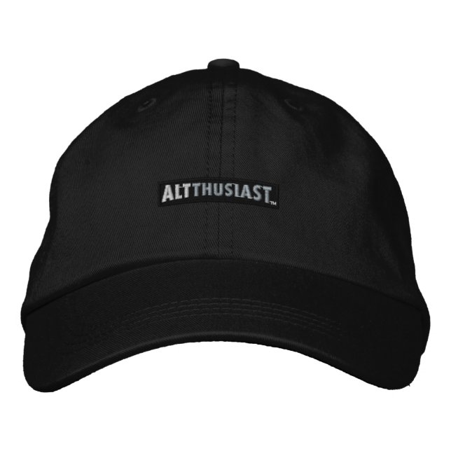 Brodée Casquette de logo d'AltThusiast (Devant)