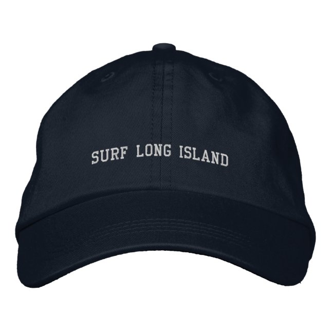Brodée CASQUETTE de Long Island Surf EMBROIDÉE (Devant)