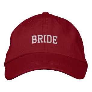 Brodée Casquette de mariée