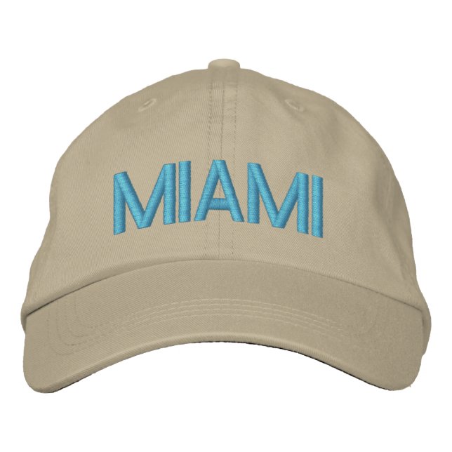 Brodée Casquette de Miami (Devant)