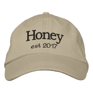 Brodée Casquette de miel - Black Stitch