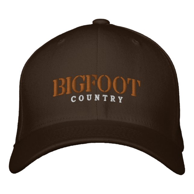 Brodée Casquette de pays Bigfoot (Devant)