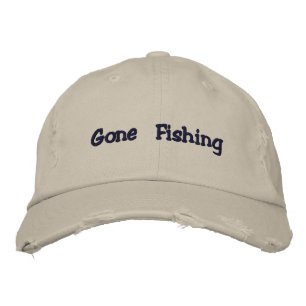 Brodée Casquette de pêche