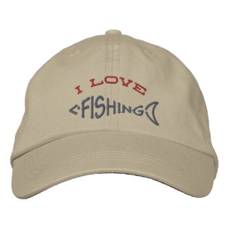 Brodée Casquette de pêche