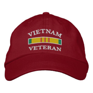 Brodée Casquette de performance vétéran du Vietnam