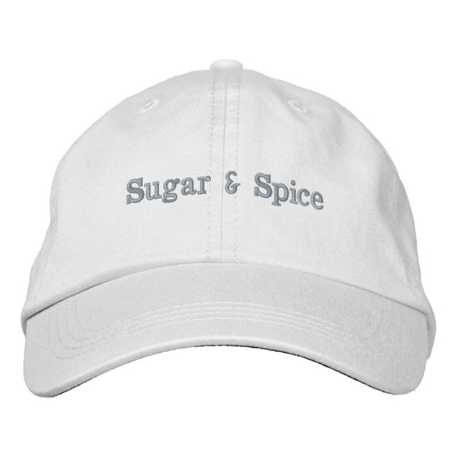 Brodée Casquette de petit gâteau (Devant)