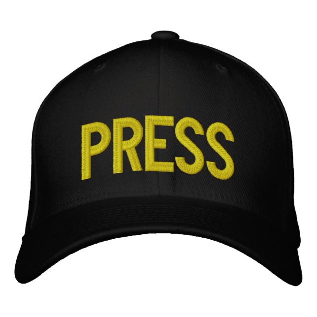 BRODÉE CASQUETTE DE PRESSE (Devant)