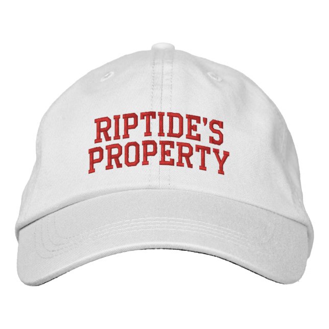 Brodée Casquette de propriété de Riptide (Devant)