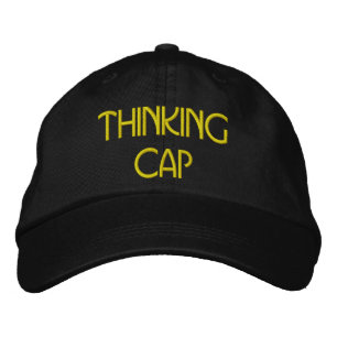 Brodée Casquette de réflexion amusant