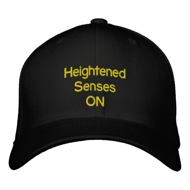 Brodée Casquette de sens aigu (Devant)