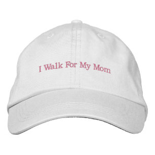 Brodée Casquette de sensibilisation au cancer du sein