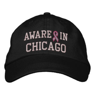 Brodée Casquette de sensibilisation au cancer par SRF