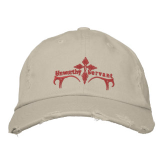 Brodée Casquette de serviteur indigne