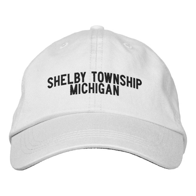 Brodée Casquette de Shelby Township Michigan (Devant)