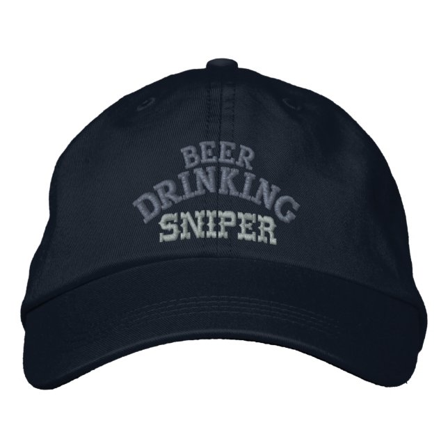 Brodée Casquette de sniper à bière (Devant)