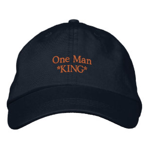 Brodée Casquette de soleil avec texte personnalisé One Ma