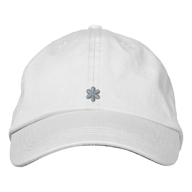 BRODÉE CASQUETTE DE STYLE ART ET DESIGN (Devant)