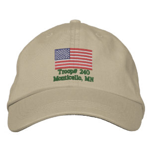 Brodée Casquette de Troop personnalisable
