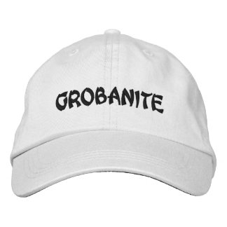 Brodée Casquette de ventilateur Grobanite Josh Groban