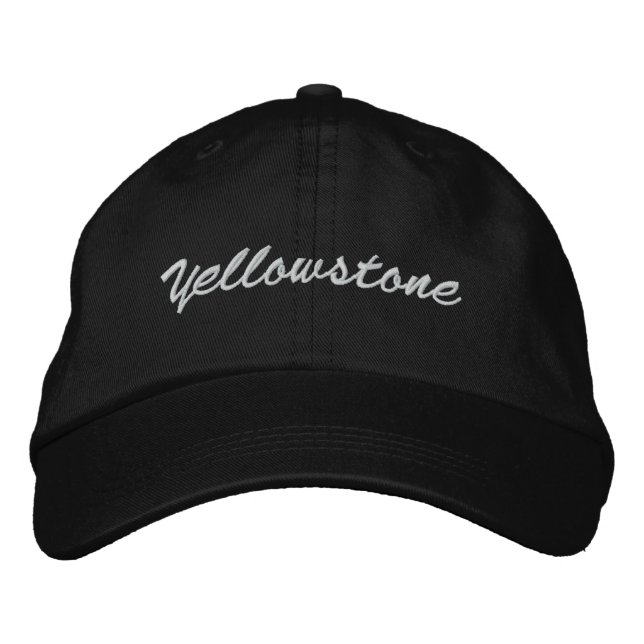 Brodée Casquette de Yellowstone (Devant)