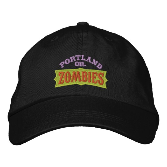 Brodée Casquette de Zombies de Portland (Devant)