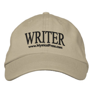 Brodée Casquette d'écriture