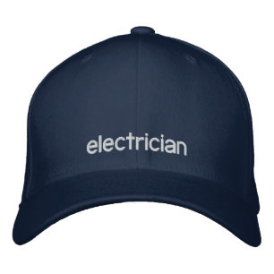 Brodée Casquette d'électricien