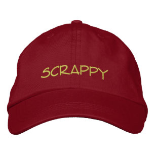 Brodée Casquette dépenaillée
