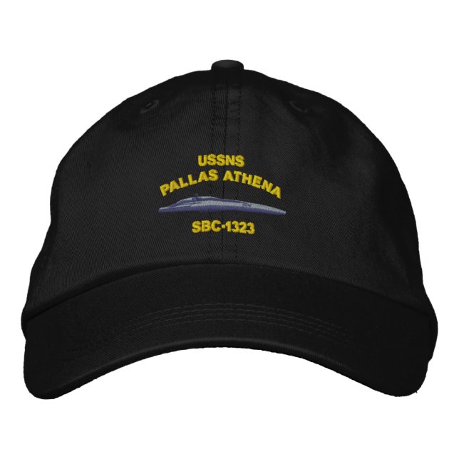 Brodée Casquette d'équipage de Pallas Athena (Devant)