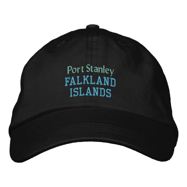 Brodée Casquette DES ÎLES FALKLAND (Devant)