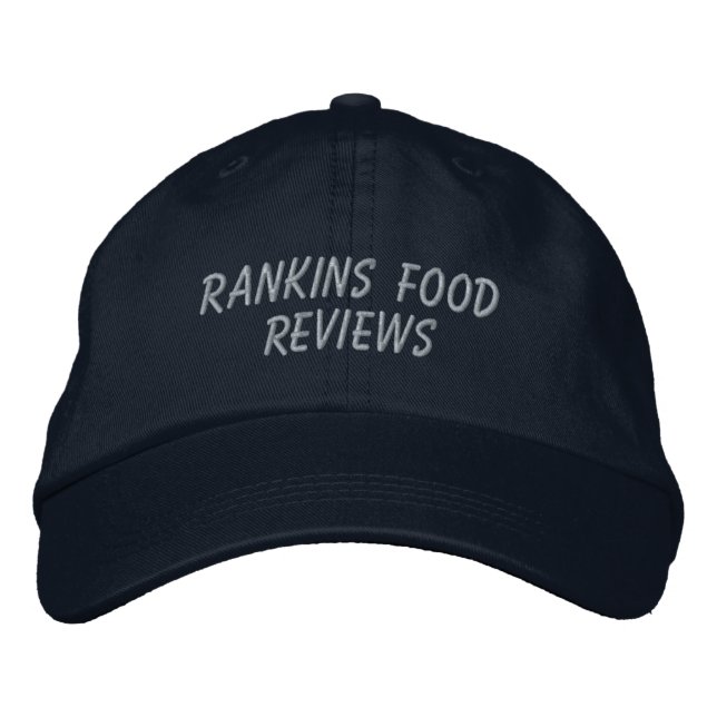 Brodée casquette des revues alimentaires de rankin (Devant)