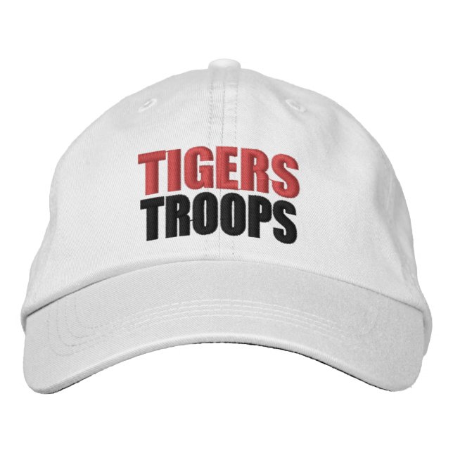 Brodée Casquette des troupes de tigres (Devant)