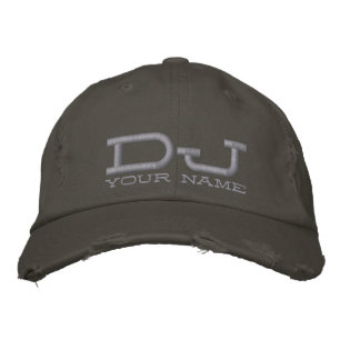 Brodée Casquette DJ cool