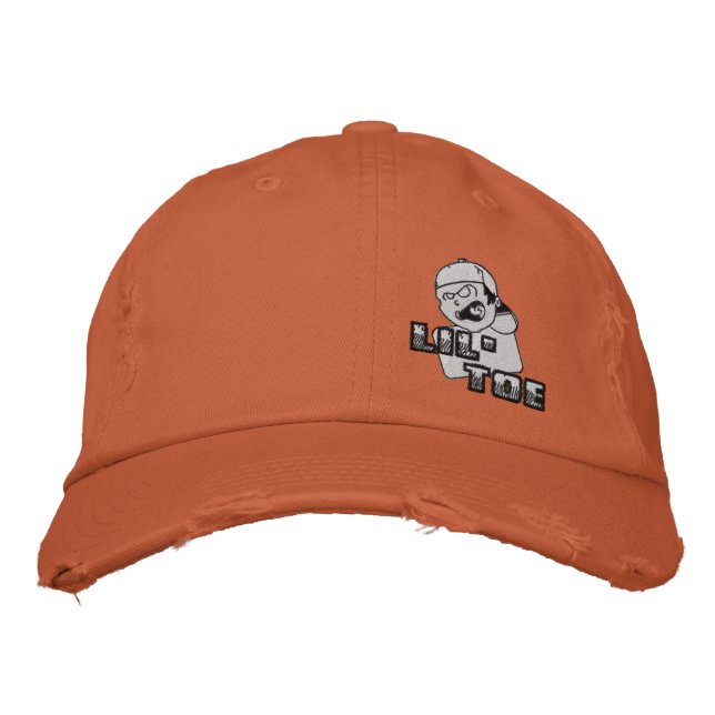 Brodée CASQUETTE d'orteil de Lil (Devant)