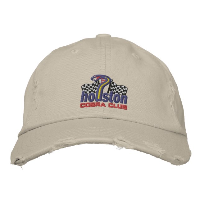Brodée Casquette du club Houston Cobra (Devant)