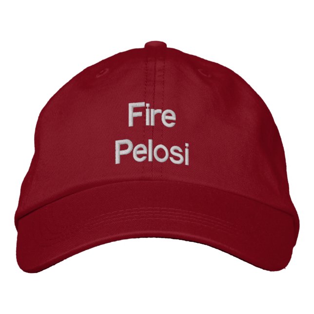 Brodée Casquette du feu Pelosi (Devant)