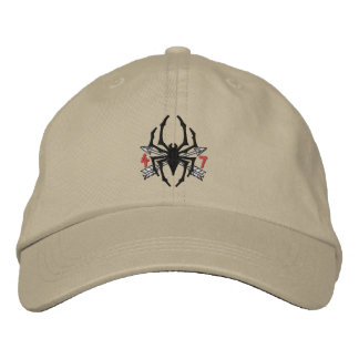 Brodée casquette du logo 4/7 Spider