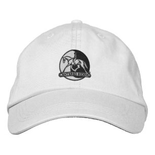 Brodée Casquette du logo d'équitation centré