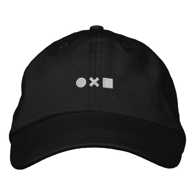 Brodée Casquette du logo du projet Noun (Devant)