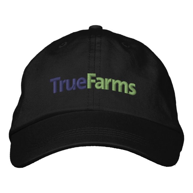 Brodée Casquette du logo TrueFarms (Devant)