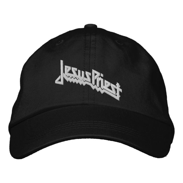 Brodée Casquette du prêtre Jésus (Devant)