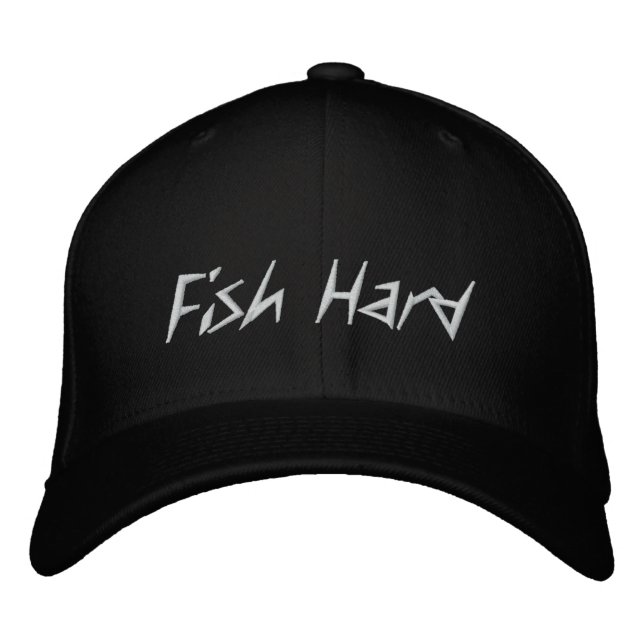 Brodée Casquette dur de poisson (Devant)